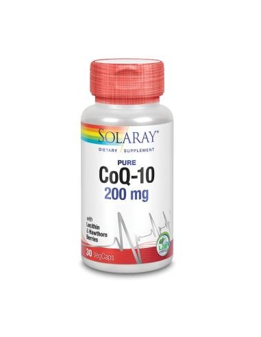 Pure Coq10 200Mg  30Vcap. de Solaray