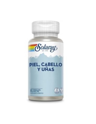 Piel Cabello Uñas 60Vcaps. de Solaray