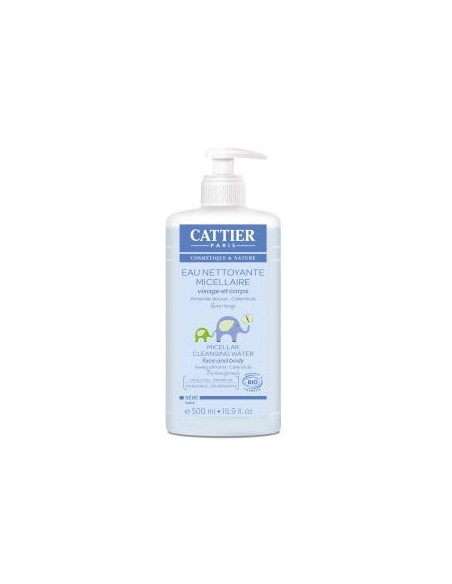 Agua Limpiadora Bebe Cara/Cuerpo 500Ml de Cattier
