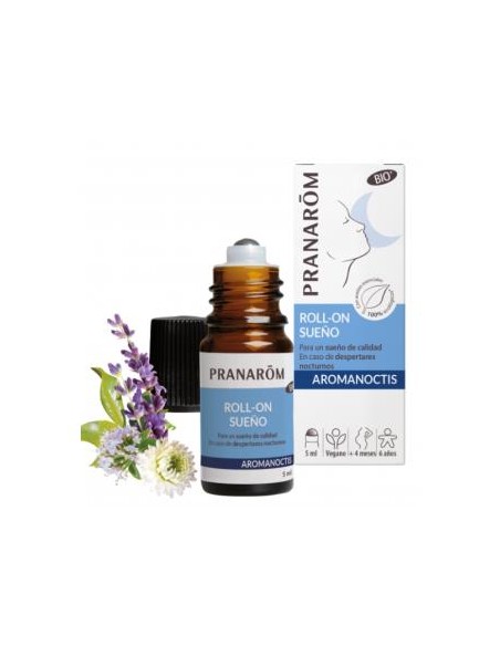 Aromanoctis Sueño Roll-On 5Ml. Bio de Pranarom P.Acabado