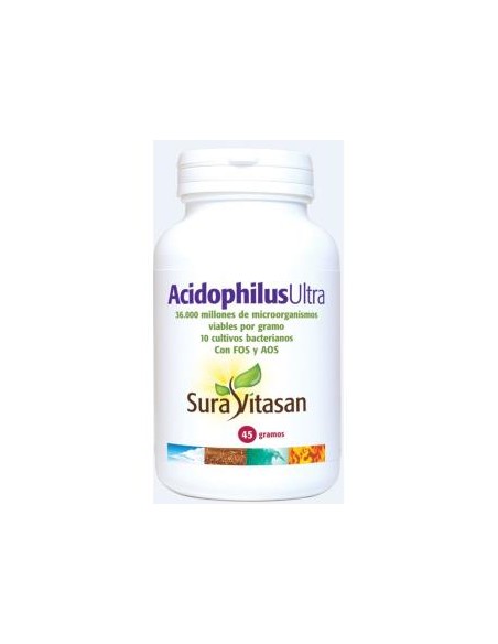 Acidophilus Ultra Polvo 45Gr. (Refrigeracion) de Sura Vitasan
