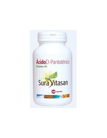 Acido D-Pantotenico 100Cap. de Sura Vitasan