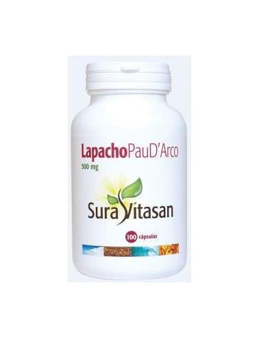 Lapacho - Pau D Arco 500Mg. 100Cap. de Sura Vitasan