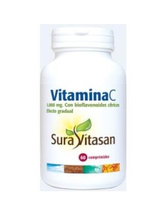 Vitamina C 1000Mg. Efecto Gradual 60Comp. de Sura Vitasan