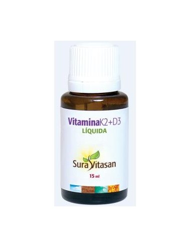 Vitamina K2 + D3 15Ml. de Sura Vitasan