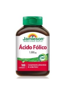 Acido Folico 1000Mcg. 100Comp. de Jamieson
