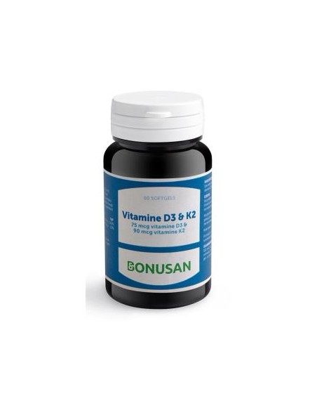 Vitamina D3 &Amp  K2 60Perlas de Bonusan