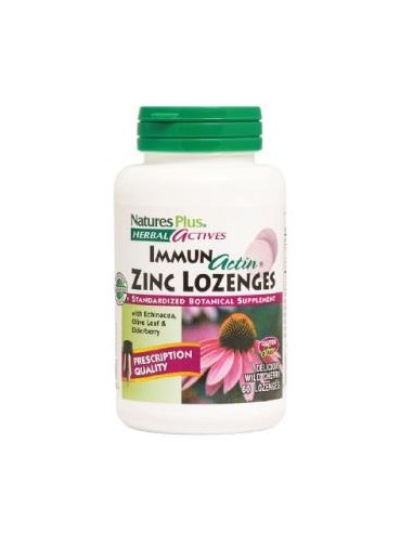 Immunactin Zinc Lozenges 60Comp. de Natures Plus