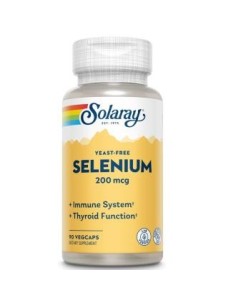 Selenium Sin Levaduras 200Mcg. 90Cap. de Solaray