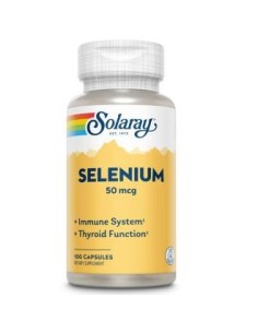 Selenium 50Mcg. 100Cap. de Solaray