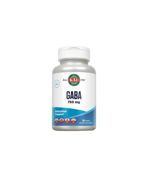 Gaba 750Mg. 90Comp. Kal de Solaray