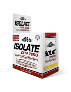 Isolate Cfm Zero 15 Sobres 30g Limón Vit.O.Best Energía