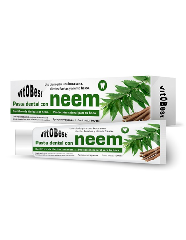 Pasta Dental Con Neem 60U X 15 Ml de Vit.O.Best