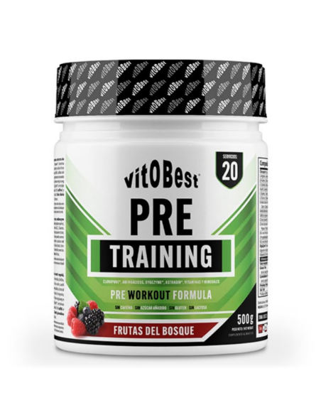 Pre Training 500 G Frutos Rojos de Vit.O.Best