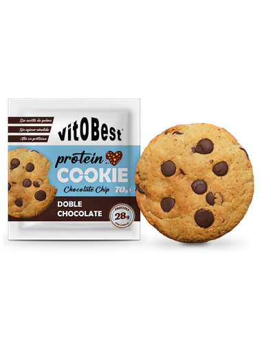 Cookie Protein Doble Choco 12 Uds. de Vit.O.Best