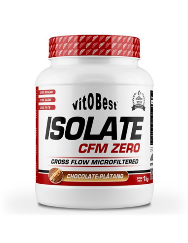 Isolate CFM Zero 1 Kg Choco Plátano Vit.O.Best Proteína