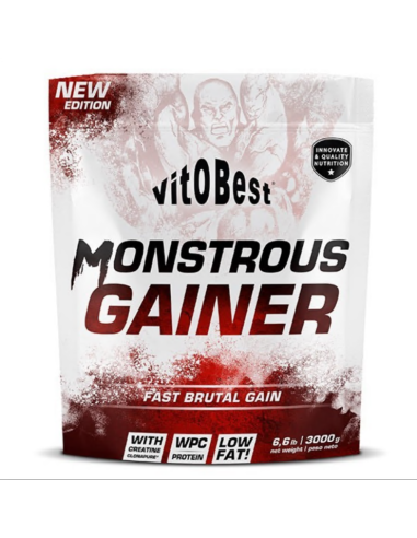 Monstrous Gainer - 3 Kg  Galleta de Vit.O.Best