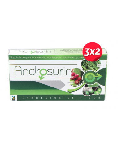 Androsurin 40 Caps (Prostacal+) de Tegor