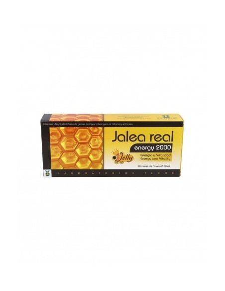 Jalea Real Energy 2000  20 Viales 10 Ml. de Tegor