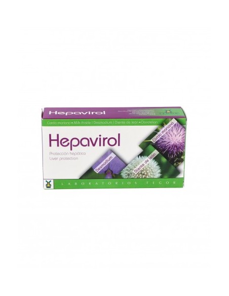 Hepavirol 60 Capsulas de Tegor