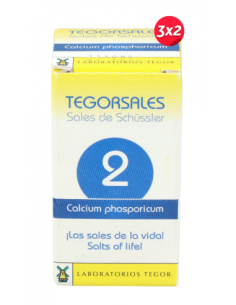 Tegorsal Nº 2  (20 G) Comprimidos de Tegor 2