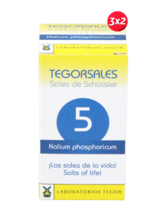 Tegorsal Nº 5 (20 G) Comprimidos de Tegor 2