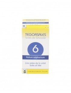 Tegorsal Nº 6 (20 G) Comprimidos de Tegor