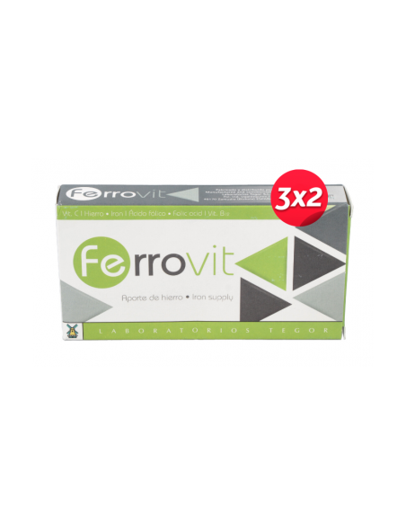 Ferrovit 30 Comprimidos de Tegor