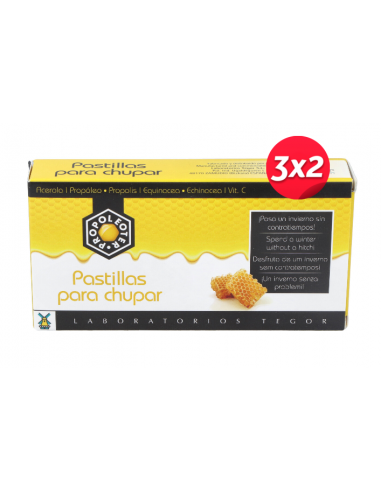 Propoleoter Pastillas Chupar 30 Caps. de Tegor