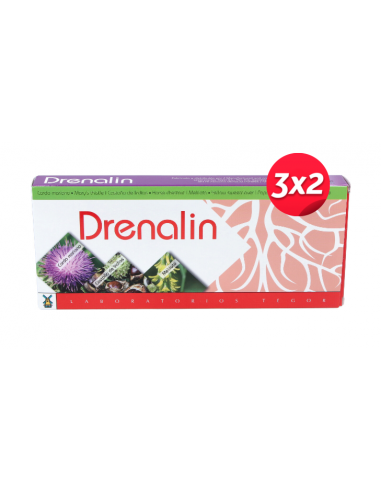 Drenalin 10 Viales De 10 Ml. de Tegor