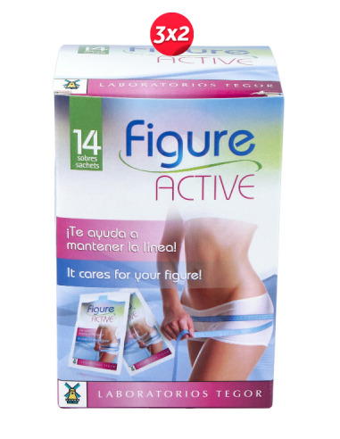 Figure Active 14 Sobres De 20 Gr. de Tegor