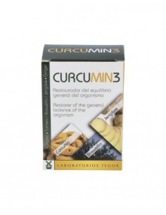 Curcumin 3  30 Comprimidos de Tegor