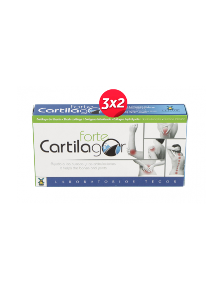 Cartilagor Forte 40 Capsulas de Tegor