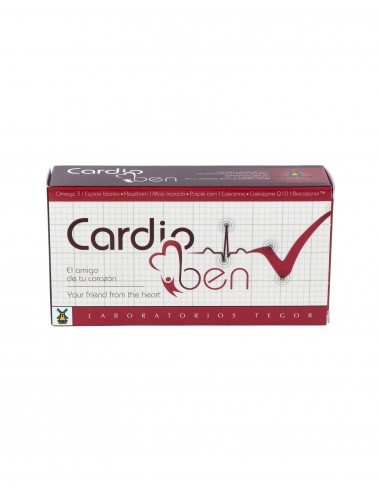 Cardioben 60 Capsulas de Tegor