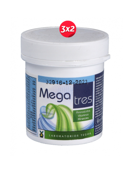 Megatres 90 Capsulas de Tegor