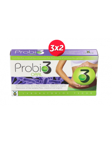 Probiotres 40 Capsulas de Tegor