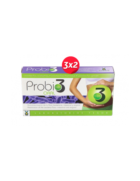 Probiotres 40 Capsulas de Tegor