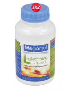L-Glutamina + Sal 7 Megamol 100 Cap. de Tegor 2