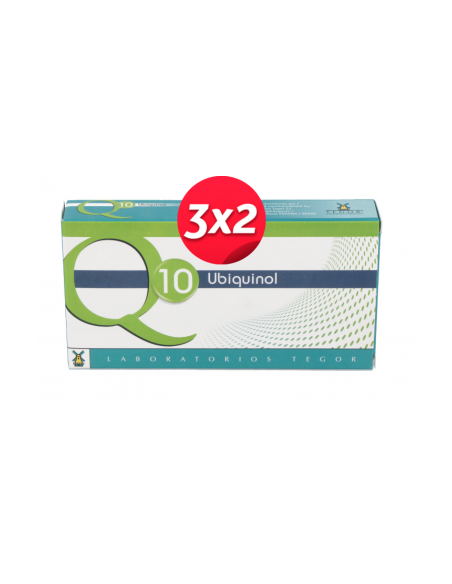 Q 10 + Ubiquinol 28 Capsulas de Tegor