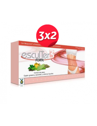 Esculter Forte 3 20 Viales+40 Comprim. de Tegor