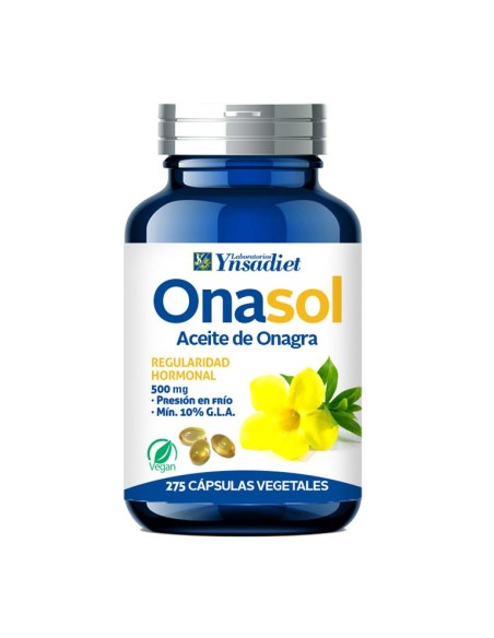 Onasol. Aceite De Onagra 275 Perlas  de Ynsadiet