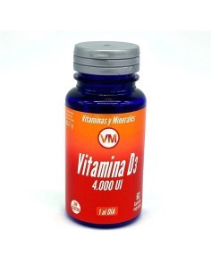 Vitamina D3 4000 Ui 60 Caps. V de Ynsadiet