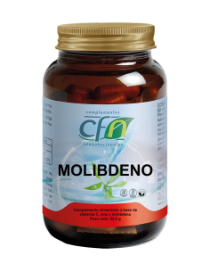 Molibdeno 60 Cap. de Cfn  Suplemento para Salud Ósea y Muscular