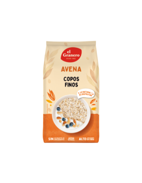 Copos Finos De Avena Integral, 1 Kg de El Granero Integral