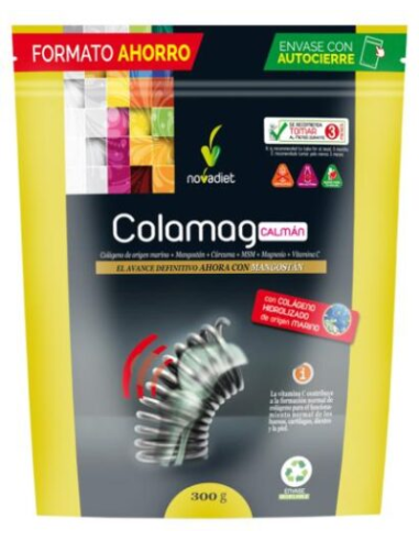 Doypack Colamag Calman Envase de 300 g. de Novadiet