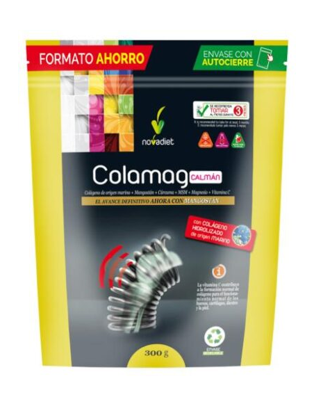 Doypack Colamag Calman Envase de 300 g. de Novadiet