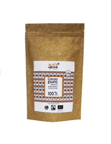 Cacao Puro Bio 21% M.G 350g  Calidad Natural Alternativa 3