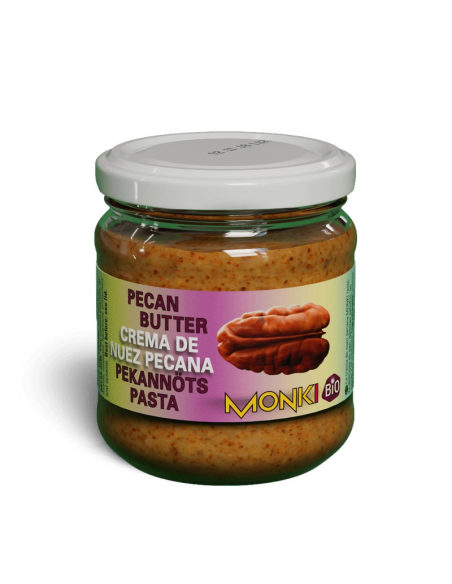 Monki Crema de Nueces Pecanas Bio 175 g – Natural y Saludable