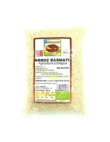 Arroz Basmati Integral de Biolabrador