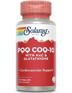 Pqq Coq10 30Cap.Veg. de Solaray